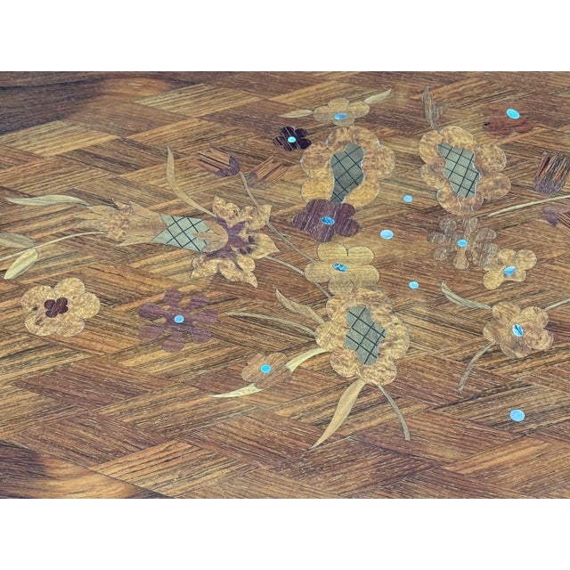 Jules Leleu, French Art Deco, Rosewood, Abalone, Rare Dining Table, France, 1930s For Sale - Image 13 of 18