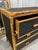 Late 20th Century Vintage Cane Rattan Burnt Bamboo Style Grasscloth Chest For Sale - Image 5 of 8