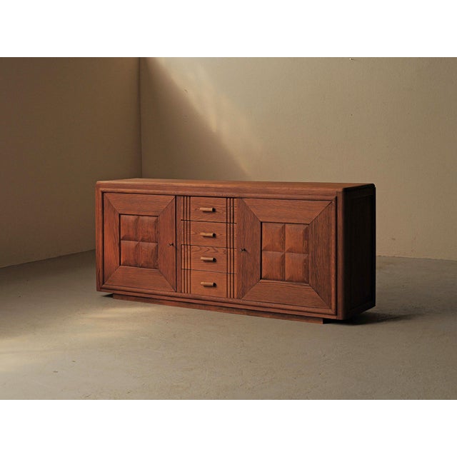 French Oak Sideboard, 1940 For Sale - Image 17 of 17