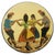 Ceramic Dish with Dancers Decoration, France, 1960s For Sale - Image 13 of 13