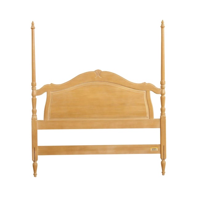 1990s Ethan Allen Country French Full Size Poster Headboard For Sale - Image 13 of 13