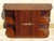 Small Art Deco Walnut Bookcase, 1940s For Sale - Image 3 of 18