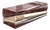 "Riccio" Coffee Table With Bronze and Burl Walnut, Hand Crafted For Sale