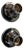 Space Age Chrome Wall Lights, Set of 2 For Sale