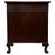 Antique Edwardian Mahogany Pedestal Desk, 1910 For Sale - Image 10 of 12