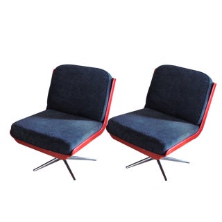 Set of German Armchairs from Dinna Veb Mobel Kombinat, 1960s For Sale
