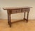 Spanish Carved Console Table with Barley Twist Legs and Two Drawers, 1930s For Sale - Image 6 of 12