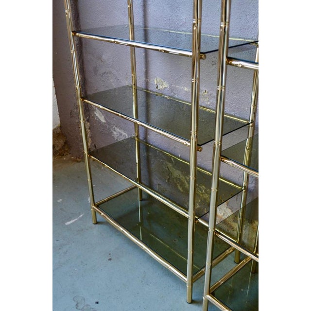 1970s Hollywood Regency Style Shelves, 1970s, Set of 2 For Sale - Image 5 of 18