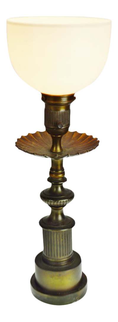 vintage torchiere table lamp