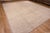 Trendy Large Neutral Minimalist Cream Color Modern Contemporary Area Rug, Country of origin: Central Asia, Circa date:...