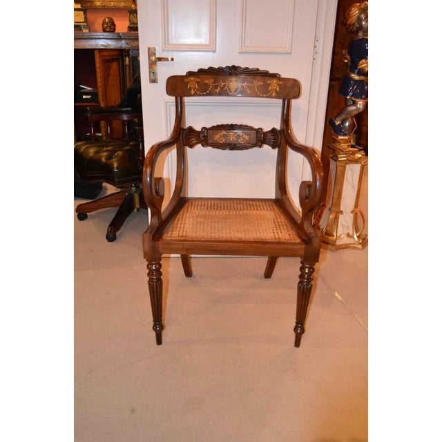 Burr Walnut Marquetry Dining Table and Chairs, 1990s, Set of 19 For Sale - Image 10 of 18