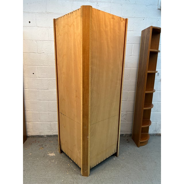 Vintage Danish Modular Curved Teak Shelving Unit For Sale - Image 14 of 18
