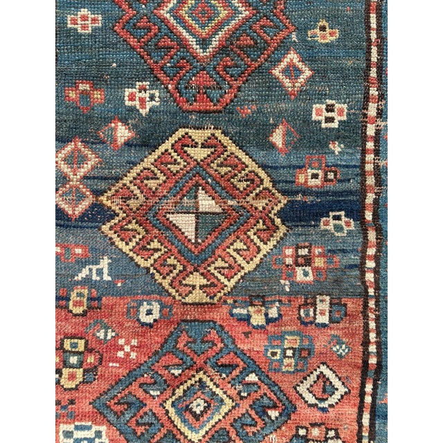 Antique Kazak Rug, 1890s For Sale - Image 11 of 18