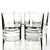 Traditional Late 20th Century Nachtmann German Lead Crystal D Monogram Whiskey Tumblers - Set of 4 For Sale - Image 3 of 12