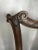 Carved Mahogany Chippendale Dining Chairs, Set of 6, White Faux Leather For Sale - Image 12 of 12