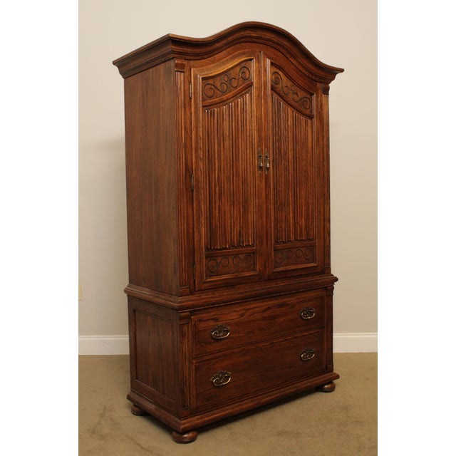 Ethan Allen Royal Charter Oak Bedroom Armoire Chairish