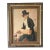 Mid 20th Century Jacques Louis David Portrait of Pierre Sériziat Neoclassical Gilt Framed Wall Art For Sale