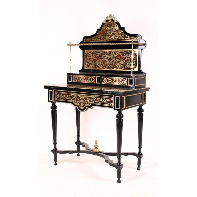 Napoleon III Bonheur-Du-Jour Writing Desk, 1850 For Sale - Image 6 of 17
