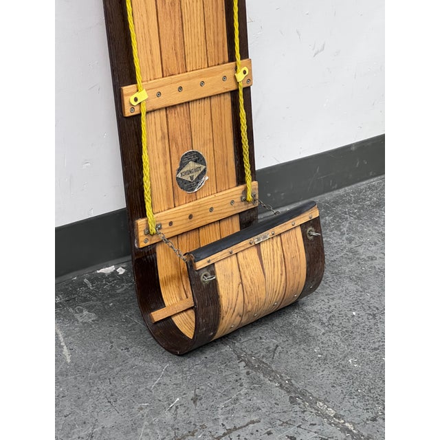 Vintage Adirondack Toboggan Sled Chairish