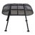 Mid-Century Modern Russell Woodard Sculptura Outdoor Wrought Iron Ottoman/Stool For Sale