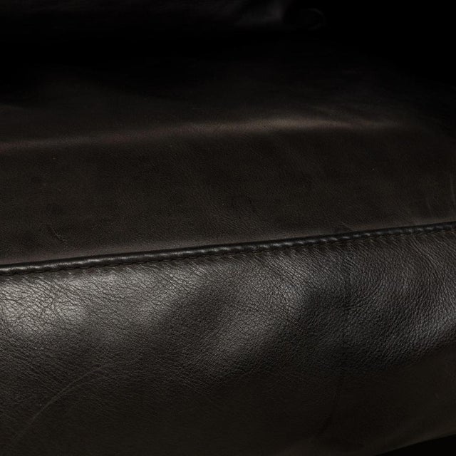Modern Budapest Leather Three-Seater Sofa from Baxter For Sale - Image 3 of 14