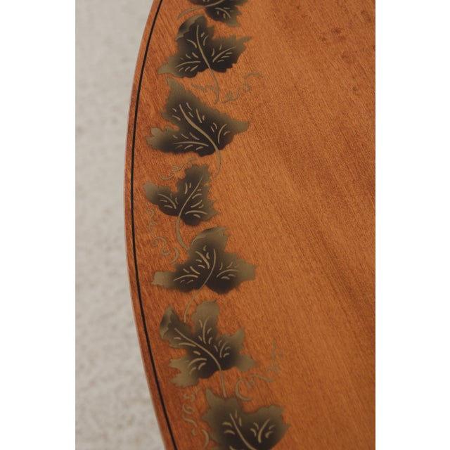 Hitchcock Early American Stenciled Console Table For Sale - Image 12 of 13