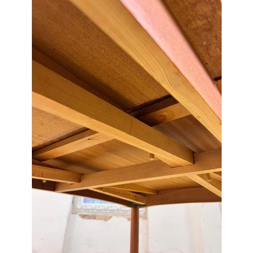 Danish Extendable Teak Dining Table For Sale - Image 10 of 11