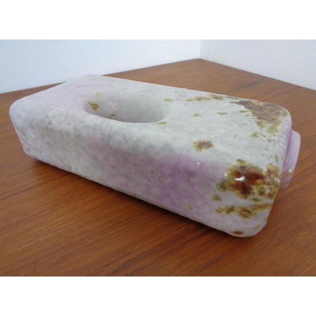 Pink Ceramic Marei Toscana Vase, 1970s For Sale - Image 10 of 16