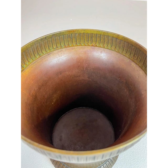 Art Deco Champagne Cooler in Copper and Brass, Sweden, 1930s For Sale - Image 10 of 14