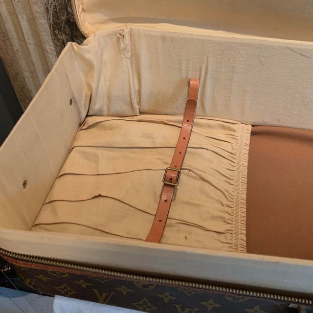 1960s Vintage Louis Vuitton Valise Tennis Luggage Case