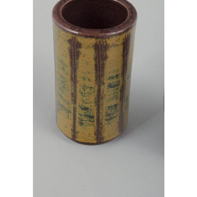 Miniature Vases in Stoneware from Wallakrå, Sweden, 1960s, Set of 2 For Sale - Image 3 of 5