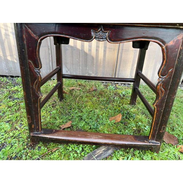 Antique High Back Official's "Hat" Chair - Qing Dynasty For Sale - Image 4 of 7