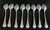 Christofle 19th Century Christofle Coffee Spoons, Set of 8 For Sale - Image 4 of 8