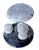 Vintage plaster-like mushroom sculpture for a scientific botanical study used for classrooms. Marked "Amanita Virosa" on...