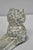 Metal Contemporary Mid Century Modern Style Small Figural Owl Form Doorstop Wedge For Sale - Image 7 of 9