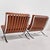 Barcelona Lounge Chairs in Tobacco Leather by Ludwig Mies van der Rohe for Knoll, 2010s, Set of 2 For Sale - Image 18 of 18