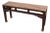 Vintage Chinese 41" Elm Wood Bench For Sale
