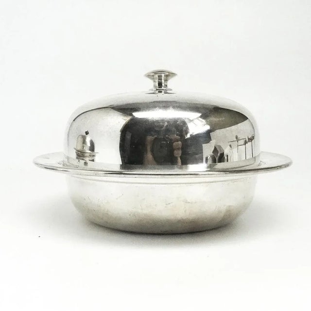 1930s Art Deco Butter Bowl, United Kingdom, 1930s For Sale - Image 5 of 9