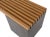 2020s Outdoor Concrete & Teak Planter Bench For Sale - Image 5 of 9