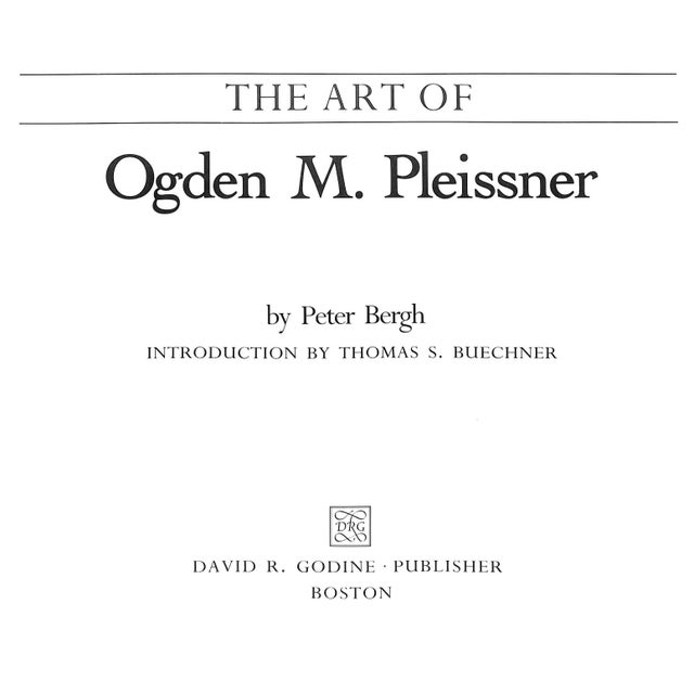 BERGH, Peter [110] pp. David R. Godine Publisher 1984 11 1/4" x 12" Here is a full representation of Pleissner at his very...