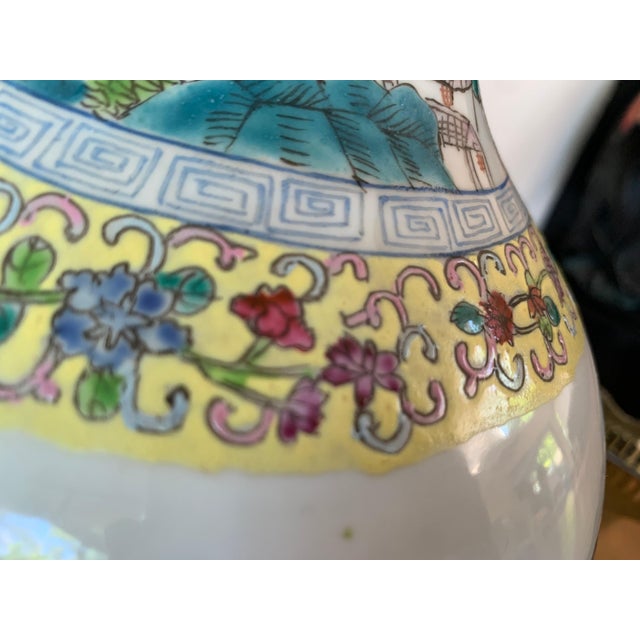 Large Early 20th Century Tianqiuping or Globular Cloisonné Vase For Sale In Miami - Image 6 of 18