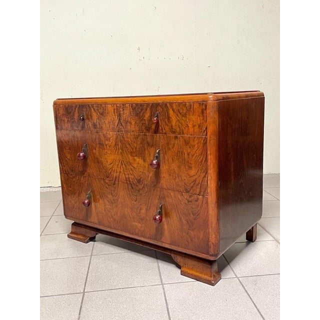 Small Deco Chest of Drawers, 1930s For Sale - Image 13 of 18