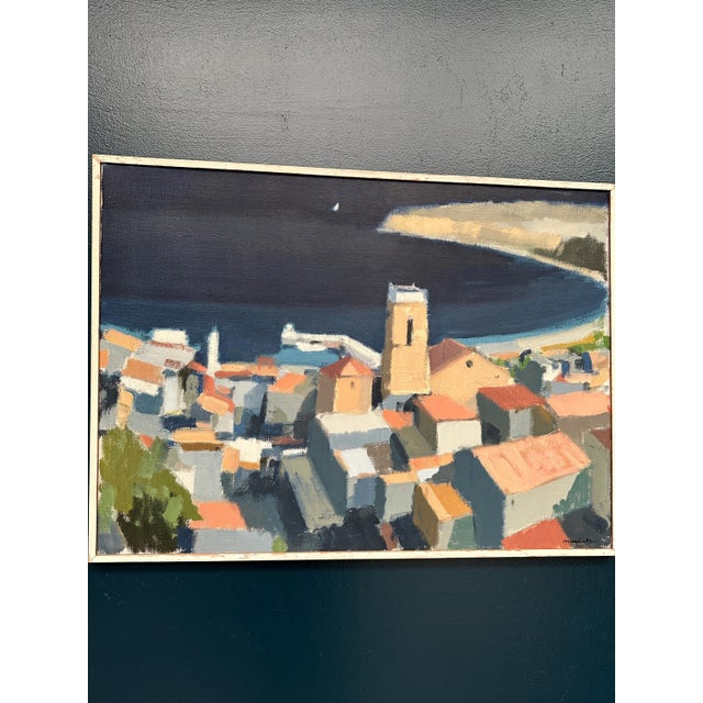 Stig Wernheden, Waterfall, 1950s, Oil on Canvas, Framed For Sale - Image 11 of 18