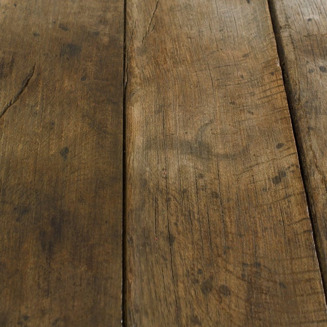 Early 20th Century Vintage French Wood Chest For Sale In Los Angeles - Image 6 of 6