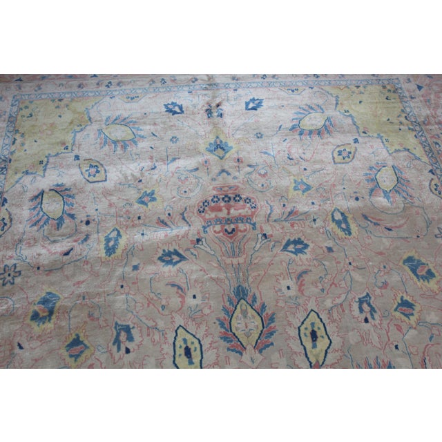 1930s Muted Tone Tribal Rug -6' 9'' X 11' 11'' For Sale - Image 10 of 14