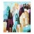 Manhattan Sunlight - Original Contemporary New York Cityscape Acrylic Painting on Canvas by Maria C Bernhardsson For Sale