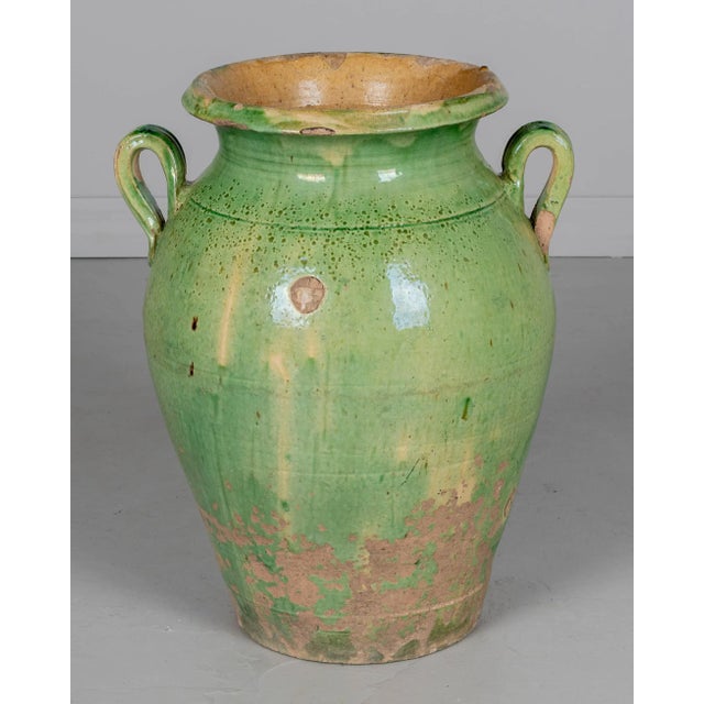 Large 19th Century French Pottery Jar or Vase For Sale In Orlando - Image 6 of 13