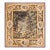 1750ss Green Antique French Verdure Tapestry Rug 9'8" X 10'4" Flatweave Wool Carpet For Sale