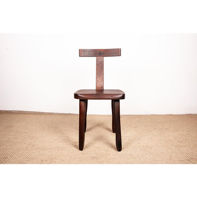 Scandinavian T Model Chairs in Elm in the style of Olavi Hanninen, 1960s, Set of 4, in Flawless conditions. Designed 1960...