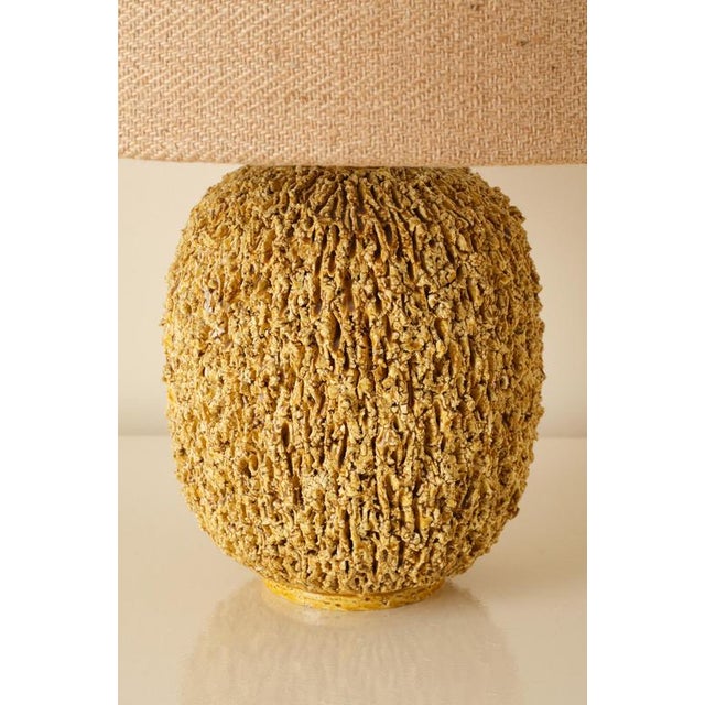 Swedish Chamotte Table Lamps by Gunnar Nylund, 1950s, Set of 2 For Sale - Image 3 of 8